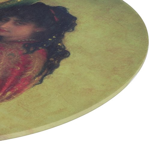 Maus spielt Harfe Schneidebrett (Ecke)