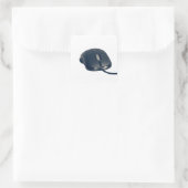 Maus-Sticker Quadratischer Aufkleber (Tasche)