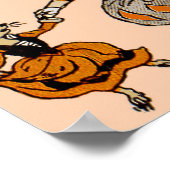 Maus tanzen mit Katze Poster (Ecke)