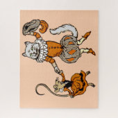 Maus tanzen mit Katze Puzzle (Vertikal)