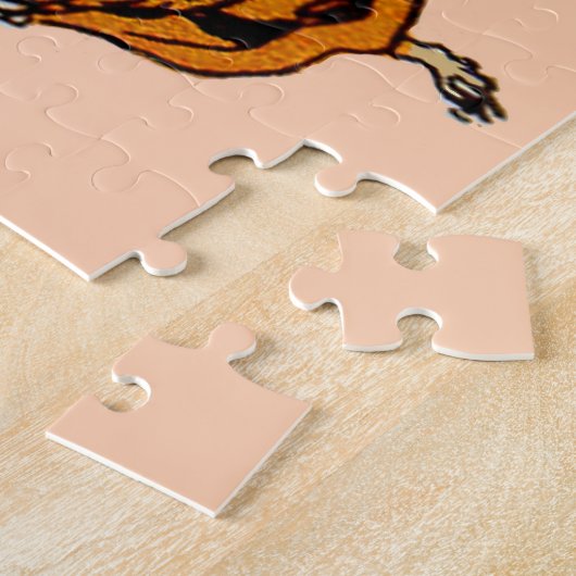 Maus tanzen mit Katze Puzzle (Seite)