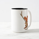 Maus-Tasse Zweifarbige Tasse (VorderseiteRechts)