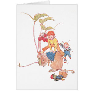 Maus u. Feen, die Bockspringen spielen