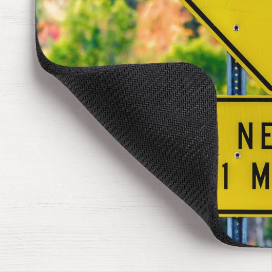 Maus überqueren Mousepad (Ecke)