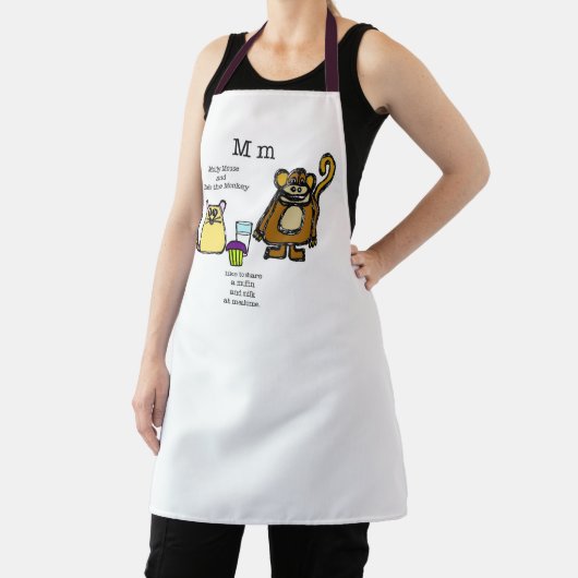 Maus und Affe Schürze (InSitu)