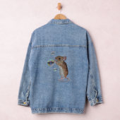 Maus und Blasen Denim-Jacke Jeansjacke (Hangar)