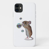 Maus und Bubbles iPhone Gehäuse Case-Mate iPhone Hülle (Rückseite)