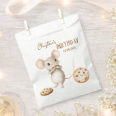 Maus und Cookie Gönnertafeln Geschenktütchen (Ausgeschnitten)