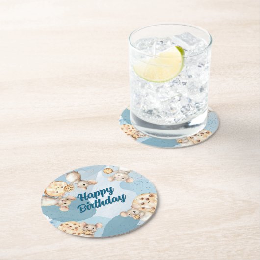 Maus und Cookie Paper Untersetzer (Vor Ort)