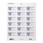 Maus und Elefant Adressaufkleber (Vorne)