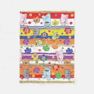 Maus und Freunde Hanukkah Fleece Blanket