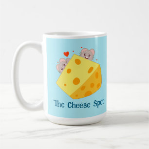 Maus und Käse Kaffeetasse