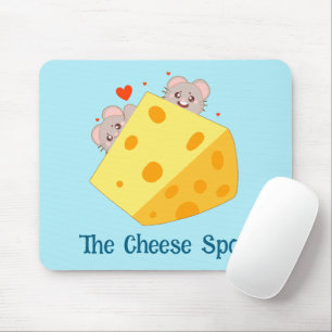 Maus und Käse Mousepad