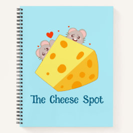 Maus und Käse Notizblock