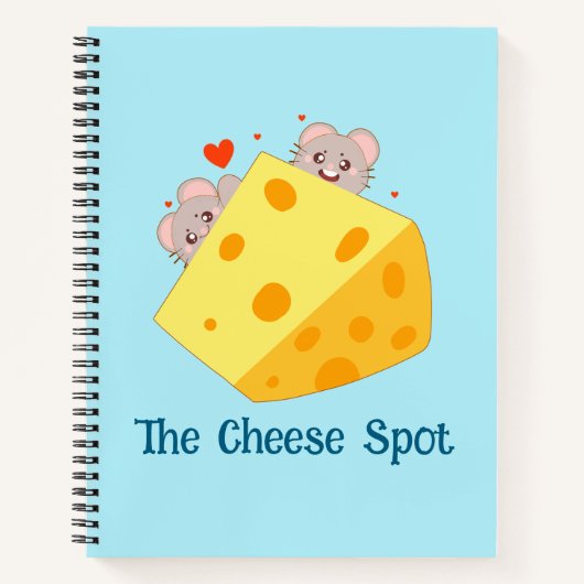 Maus und Käse Notizblock (Vorderseite)
