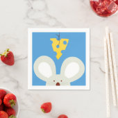 Maus und Käse Serviette (Beispiel)