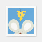 Maus und Käse Serviette (Vorderseite)