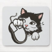 Maus und Katze Mousepad (Vorne)