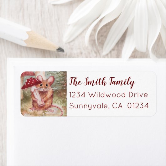 Maus und Pilz (Insitu)