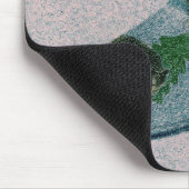 Maus und Slipper Mousepad (Ecke)