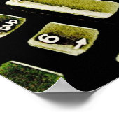 Maus und Tastatur Poster (Ecke)