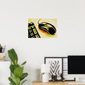 Maus und Tastatur Poster (Heimbüro)