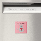 Maus Valentine Magnet (In Situ (Geschirrspüler))