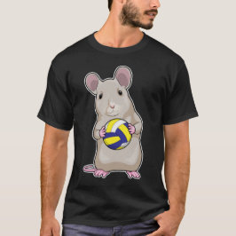 Maus Volleyball-Spieler Volleyball T-Shirt