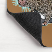 Maus von Zazzle Mousepad (Ecke)