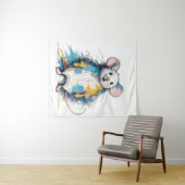 Maus Wandteppich (Beispiel (Horizontal))
