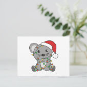 Maus Weihnachten Wintertiere Feiertagsmäuse (Stehend Vorderseite)