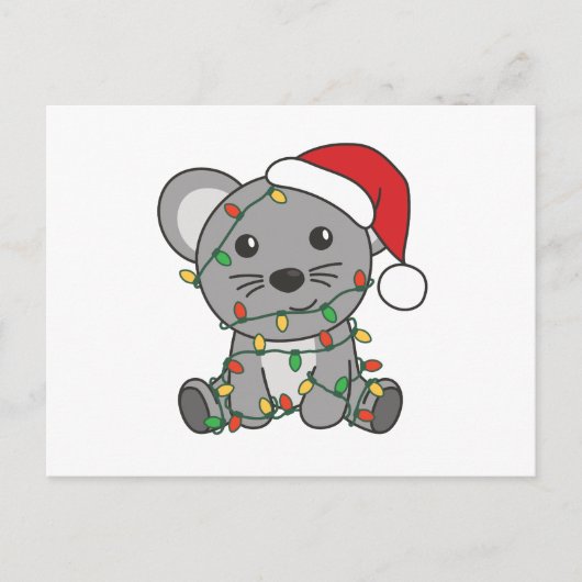 Maus Weihnachten Wintertiere Feiertagsmäuse (Vorderseite)