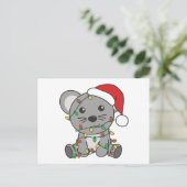 Maus Weihnachten Wintertiere Feiertagsmäuse (Stehend Vorderseite)