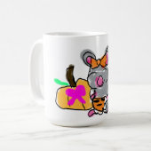 Mausbaby enthüllt Herbst Kaffeetasse (Vorderseite Links)