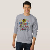 Mäuse 2. Geburtstag T - Shirt und Geschenke (Vorne ganz)