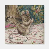 Mäuse am Arbeitsplatz Threading the Needle (Beatri Magnet (Vorne)