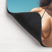 Mäuse aus Strandbäumen Mousepad (Ecke)