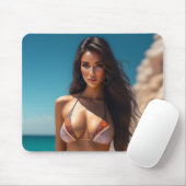 Mäuse aus Strandbäumen Mousepad (Mit Mouse)