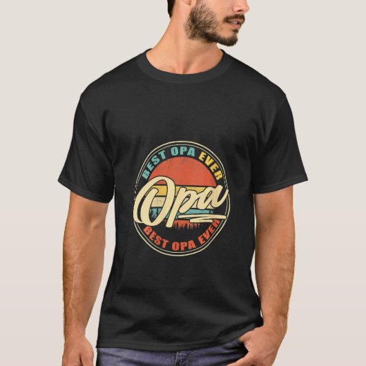 Mäuse Best Opa Ever Funny Papa Fath T-Shirt (Vorderseite)