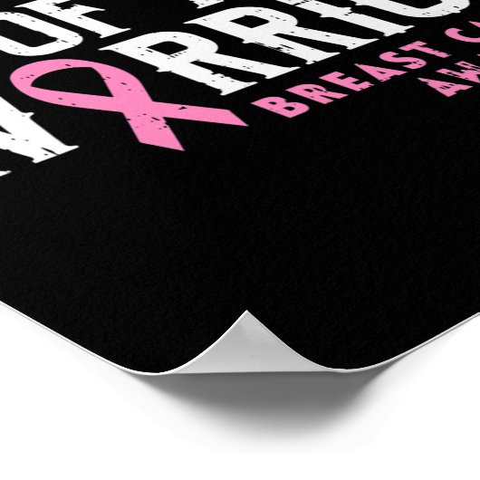 Mäuse, die Brustkrebs in einem Krieg hatten Poster (Ecke)