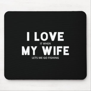Mäuse, die ich Liebe habe, wenn meine Ehefrau mir Mousepad