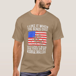 Mäuse, die ich mag, wenn sie sich über das Funny F T-Shirt