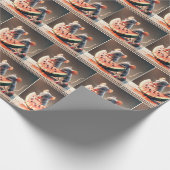 Mäuse Eating Watermelon Geschenkpapier (Ecke)