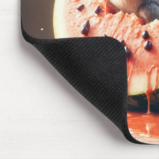 Mäuse Eating Watermelon Mousepad (Ecke)