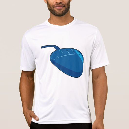 Mäuse für blaue Computer aktiv T-Shirt (Vorderseite)