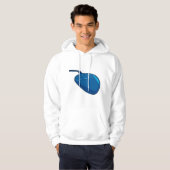 Mäuse für blaue Computer Hoodie (Vorne ganz)