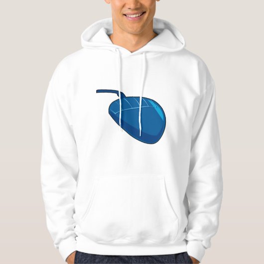 Mäuse für blaue Computer Hoodie (Vorderseite)
