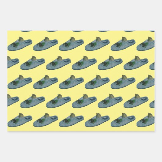 Mäuse Geschenkpapier Set (Vorderseite)