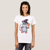 Mäuse-Halloween-Basketball T-Shirt (Vorne ganz)