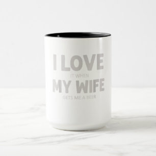 Mäuse, ich Liebe es, wenn meine Ehefrau mir einen  Tasse
